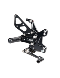 ESTRIBERAS MULTI REGULABLES - KAWASAKI ZX10R 2011-2015 - NEGRO 2
