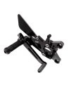 ESTRIBERAS MULTI REGULABLES - YAMAHA R6 2006-2020 - NEGRO