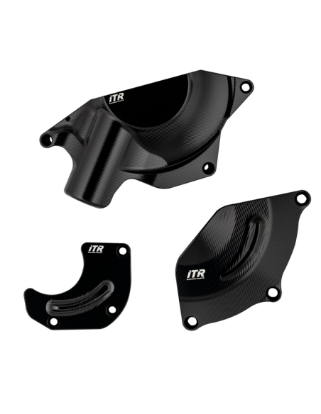 ITR Protectores de motor metálicos en aluminio YAMAHA YZF-R6 2006-2020 REF IT6004