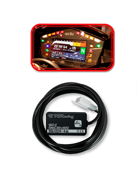 PZ RACING RECEPTOR GPS P&P A2-TRONIC para APRILIA RSV4 / TUONO V4 2009-2016