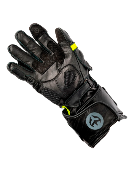 GUANTES ARMURE DRAGO BLACK / YELLOW FLUO