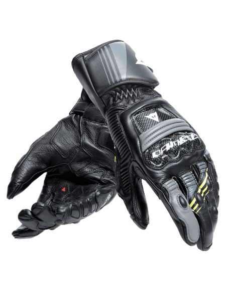 GUANTES DAINESE DRUID 4 BLACK / CHARCOAL-GRAY / FLUO-YELLOW