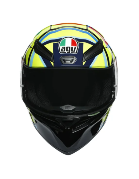 CASCO AGV K-1 ROSSI SOLELUNA 2017