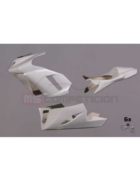TF SUPERBIKE CARENADO DE FIBRA KAWASAKI ZX6R 2007-2008-