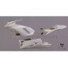 TF SUPERBIKE CARENADO DE FIBRA KAWASAKI ZX6R 2007-2008-