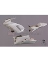 TF SUPERBIKE CARENADO DE FIBRA KAWASAKI ZX6R 2007-2008-