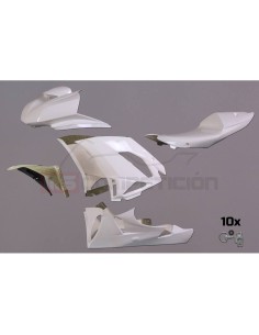 TF SUPERBIKE CARENADO DE FIBRA KAWASAKI ZX6R 2009-2012