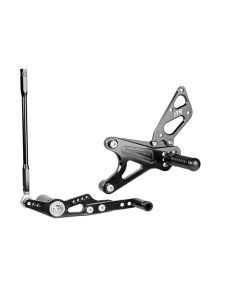 ESTRIBERAS MULTI REGULABLES - YAMAHA R1 2009-2014 NEGRO 2