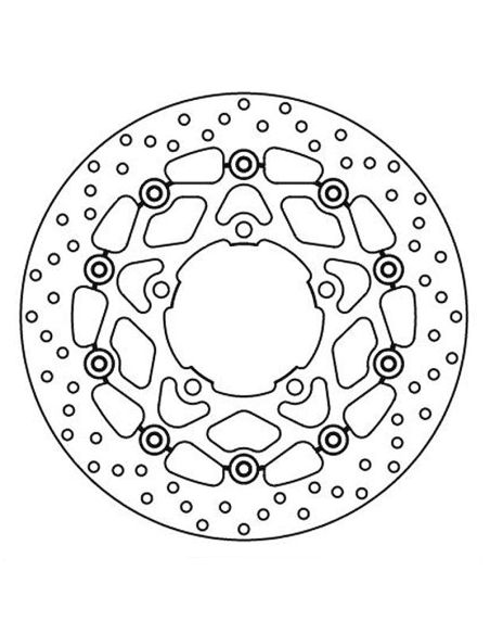 Disco Delantero Brembo serie ORO 78B40863 SUZUKI GSX-R