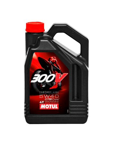 Aceite Motul 300V 5W40 FL Road Racing 4L