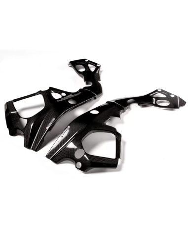 CARBON 2 RACE Protectores de Chasis Carbono BMW S 1000 RR 2015-2018 VERSIÓN LARGA
