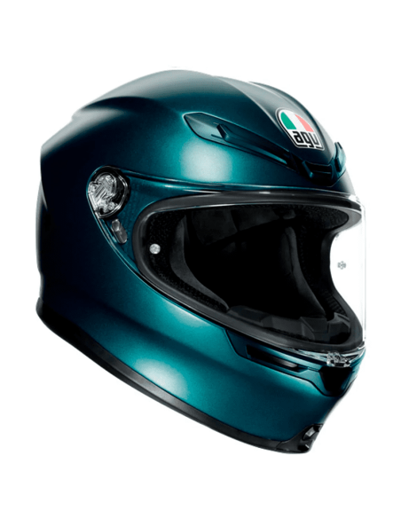 CASCO AGV K6 PETROLIO MATT