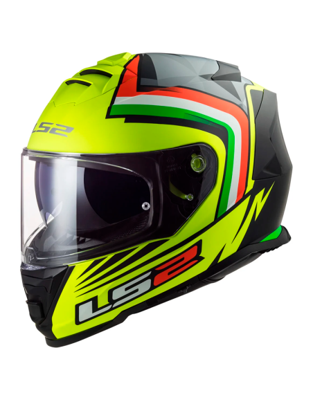 CASCO LS2 FF800 STORM NEPA YELLOW / BLACK