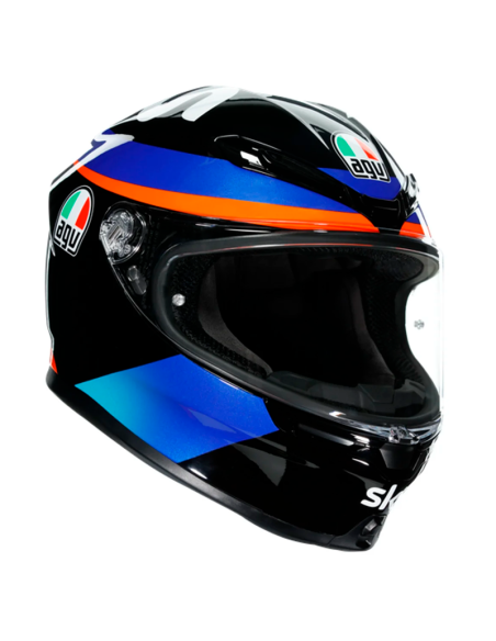 CASCO AGV K6 MARINI REPLICA SKY RACING TEAM 2021