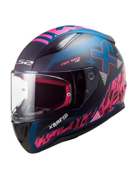 copy of HELM LS2 FF353 SCHNELL MOHNBLUME ROSA