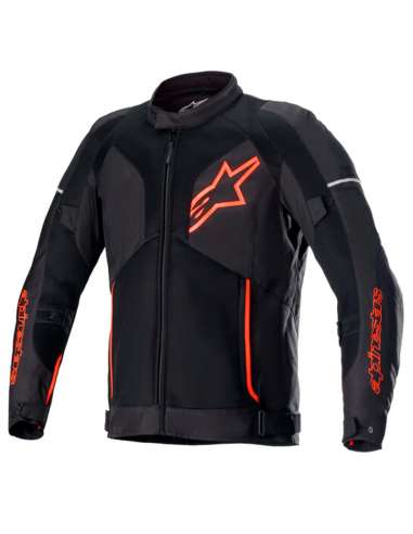 CHAQUETA ALPINESTARS VIPER V3 AIR BLACK / RED FLUO