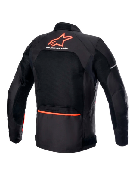 CHAQUETA ALPINESTARS VIPER V3 AIR BLACK / RED FLUO