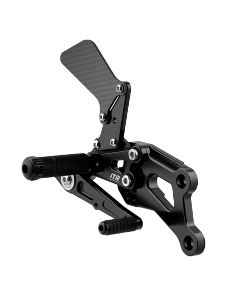 ESTRIBERAS MULTIREGULABLES SUZUKI GSXR1000 2017-2020 NEGRO