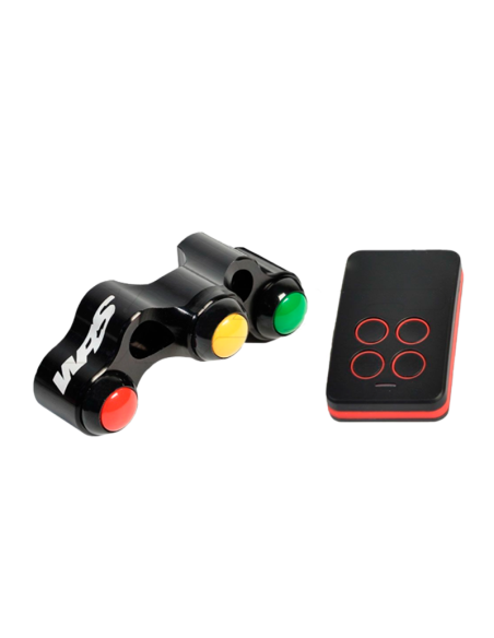 WRS BOTONERA IZQUIERDA + MANDO A DISTANCIA 3 BOTONES UNIVERSAL