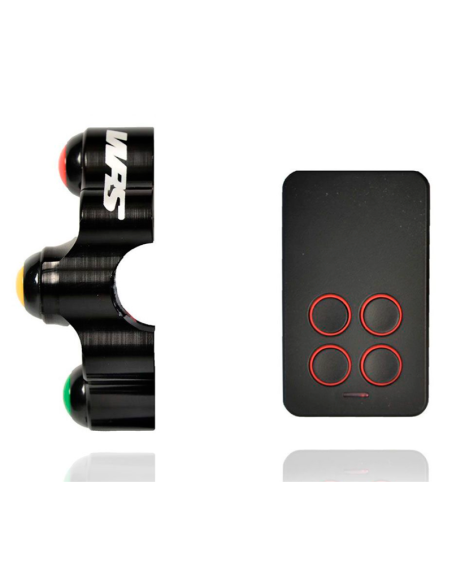 WRS BOTONERA IZQUIERDA + MANDO A DISTANCIA 3 BOTONES UNIVERSAL
