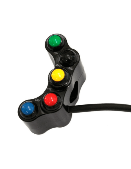 WRS BOTONERA IZQUIERDA RACING 5 BOTONES UNIVERSAL