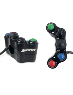 WRS BOTONERA IZQUIERDA RACING 5 BOTONES YAMAHA YZF-R3 2017-2021 2