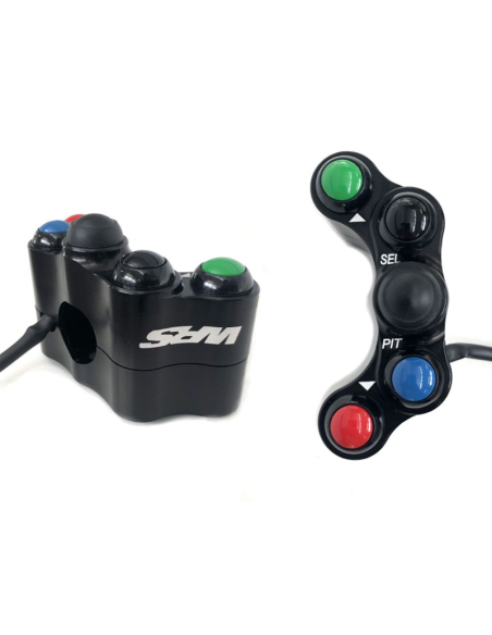 WRS BOTONERA IZQUIERDA RACING 5 BOTONES YAMAHA YZF-R3 2017-2021