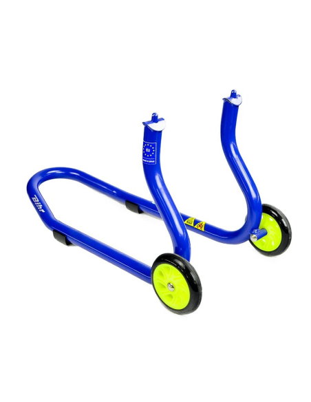 Caballete Delantero moto BIHR Azul