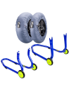 Pack Caballetes BIHR Azul + Calentadores THERMAL TECHNOLOGY BASIC