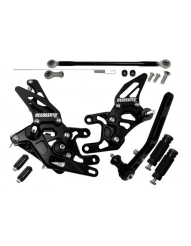 Estriberas ACCOSSATO para HONDA CBR 1000 RR 2012-2015 ref: FT086N