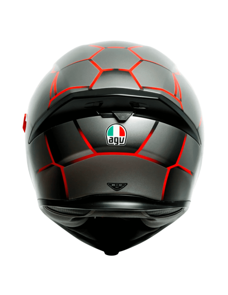 CASCO AGV K-5 S PINLOCK MAXVISION VULCANUM RED