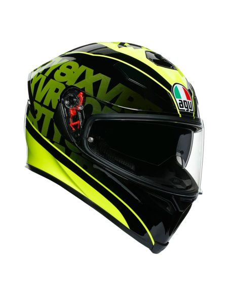 CASCO AGV K-5 S PINLOCK MAXVISION ROSSI FAST 46