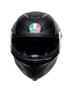 CASCO AGV K-5 S PINLOCK MAXVISION TORNADO MATT BLACK / SILVER 2