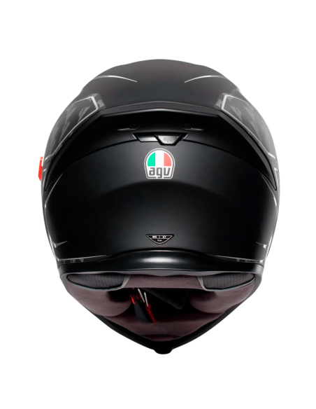 CASCO AGV K-5 S PINLOCK MAXVISION TORNADO MATT BLACK / SILVER
