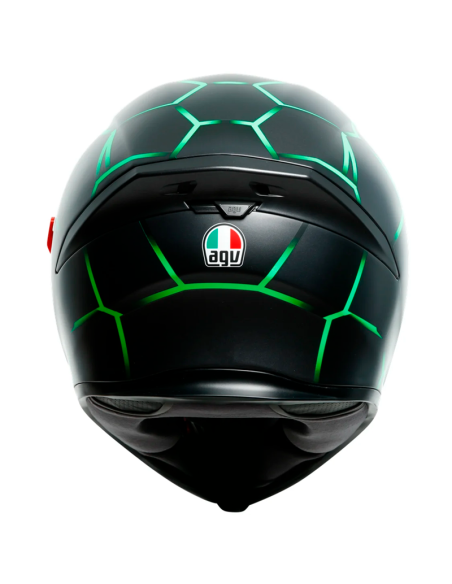 CASCO AGV K-5 S PINLOCK MAXVISION VULCANUM GREEN