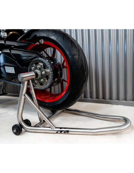 CABALLETE TRASERO MONOBRAZO ACERO (Ø 40MM)