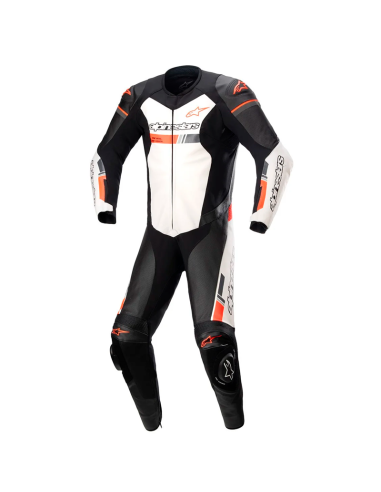 MONO ALPINESTARS GP FORCE V2 CHASER PROFESSIONAL BLACK / WHITE / RED FLUO