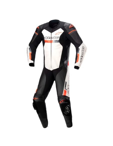 MONO ALPINESTARS GP FORCE V2 CHASER PROFESSIONAL BLACK / WHITE / RED FLUO
