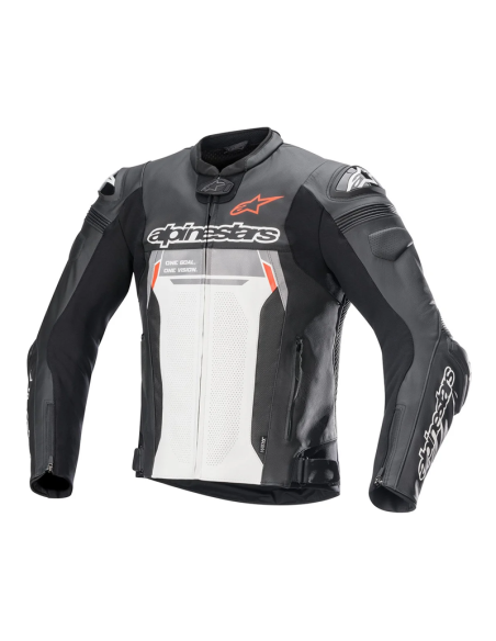 CHAQUETA ALPINESTARS MISSILE V2 IGNITION BLACK / WHITE