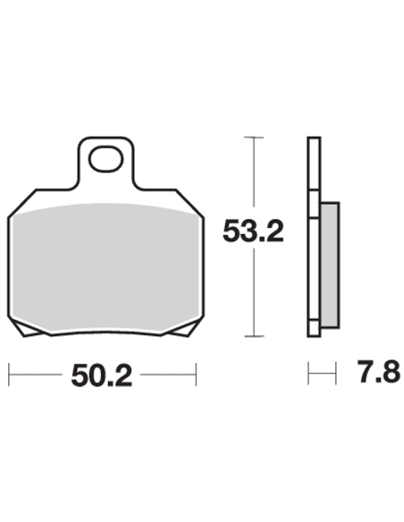 SBS Pastilla de freno SBS P730-RQ