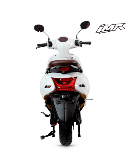 SCOOTER ELECTRICO EC6 IMR BLANCO (1 BATERIA)