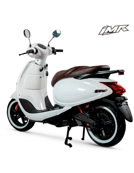 SCOOTER ELECTRICO EC6 IMR BLANCO (1 BATERIA)