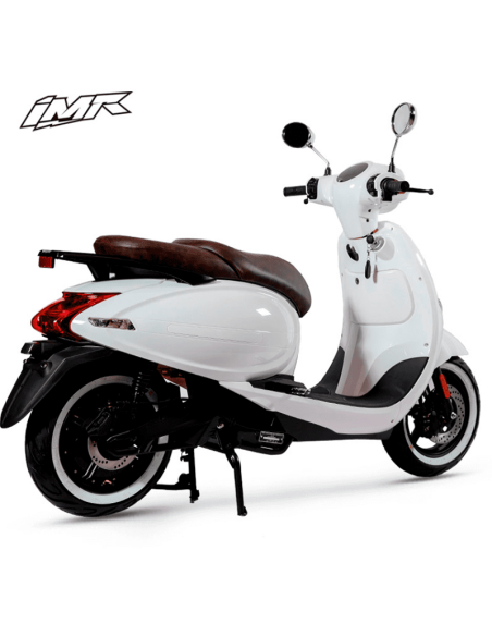 SCOOTER ELECTRICO EC6 IMR BLANCO (1 BATERIA)