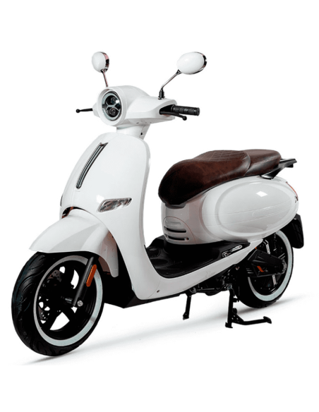 SCOOTER ELECTRICO EC6 IMR BLANCO (1 BATERIA)