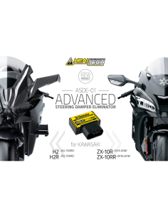 Emulador del amortiguador de la dirección ASDE-01 KAWASAKI 2