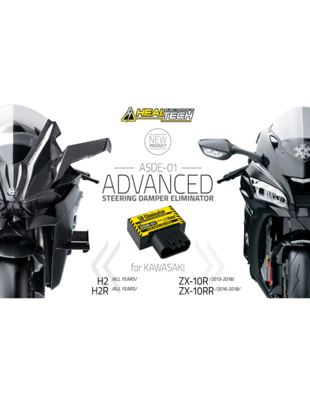 Emulador del amortiguador de la dirección ASDE-01 KAWASAKI