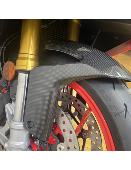 CARBON 2 RACE Guardabarros delantero de fibra de carbono APRILIA RS660