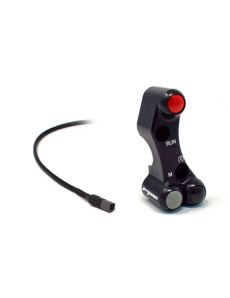 copy of MANDOS JETPRIME TITANIUM TWIST GRIP APRILIA DORSODURO 900 2017-2018