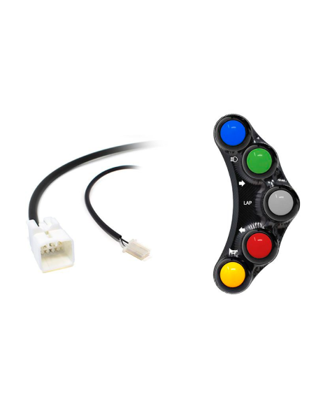 Jetprime Izquierda Carretera 5 botones KAWASAKI ZX-10R / RR 2021-2022