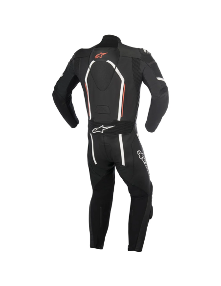 MONO ALPINESTARS MOTEGI V2 PROFESSIONAL BLACK / WHITE / RED FLUO